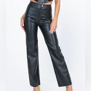 Princess Polly Macey Pants In Black